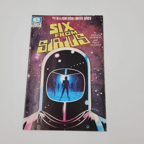 Epic Comics Six From Sirius Comic Book Lot #1-4 Limited Series - Picture 2 of 9
